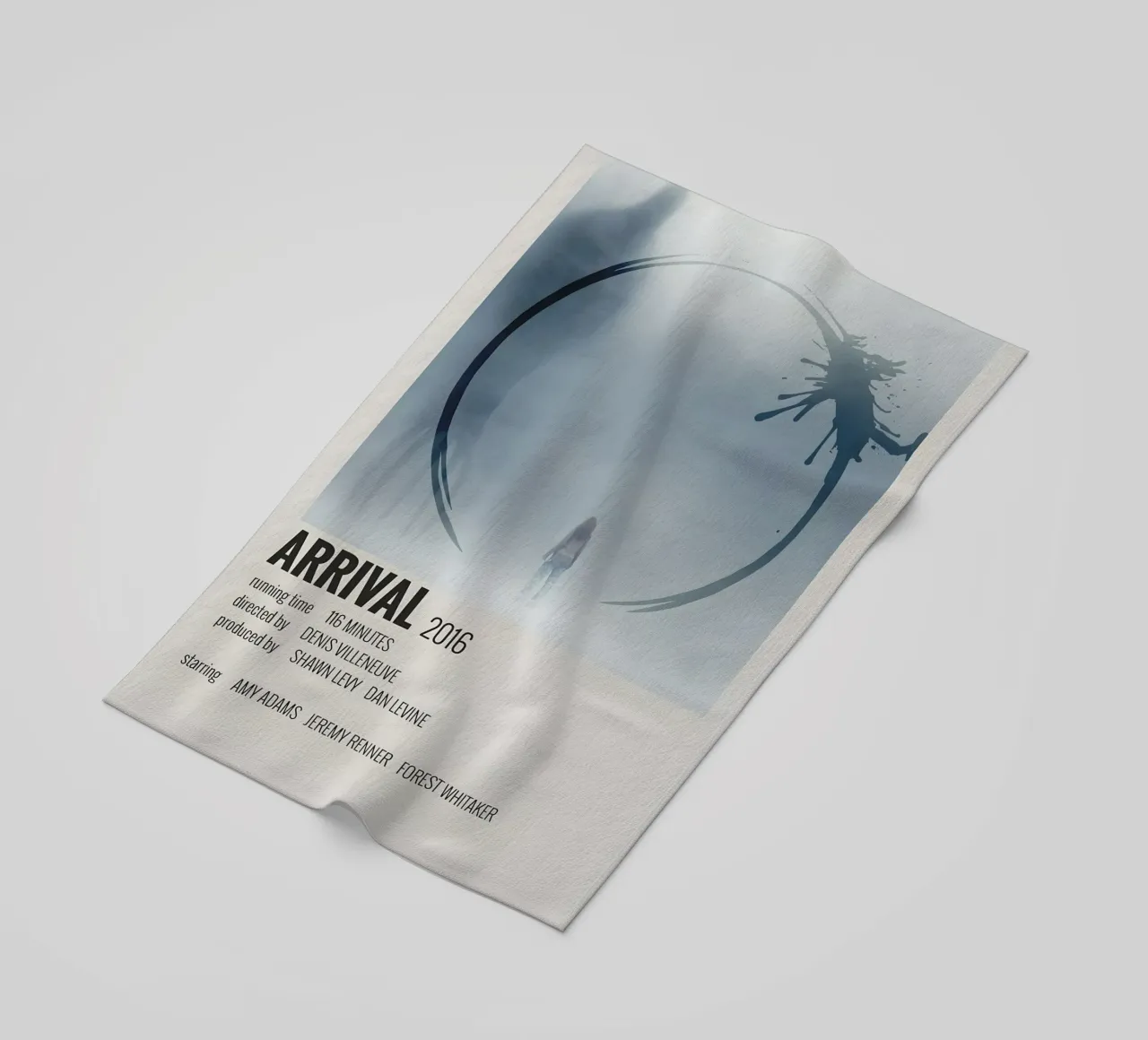 ARRIVAL 2016 telo mare da MVFminimalist