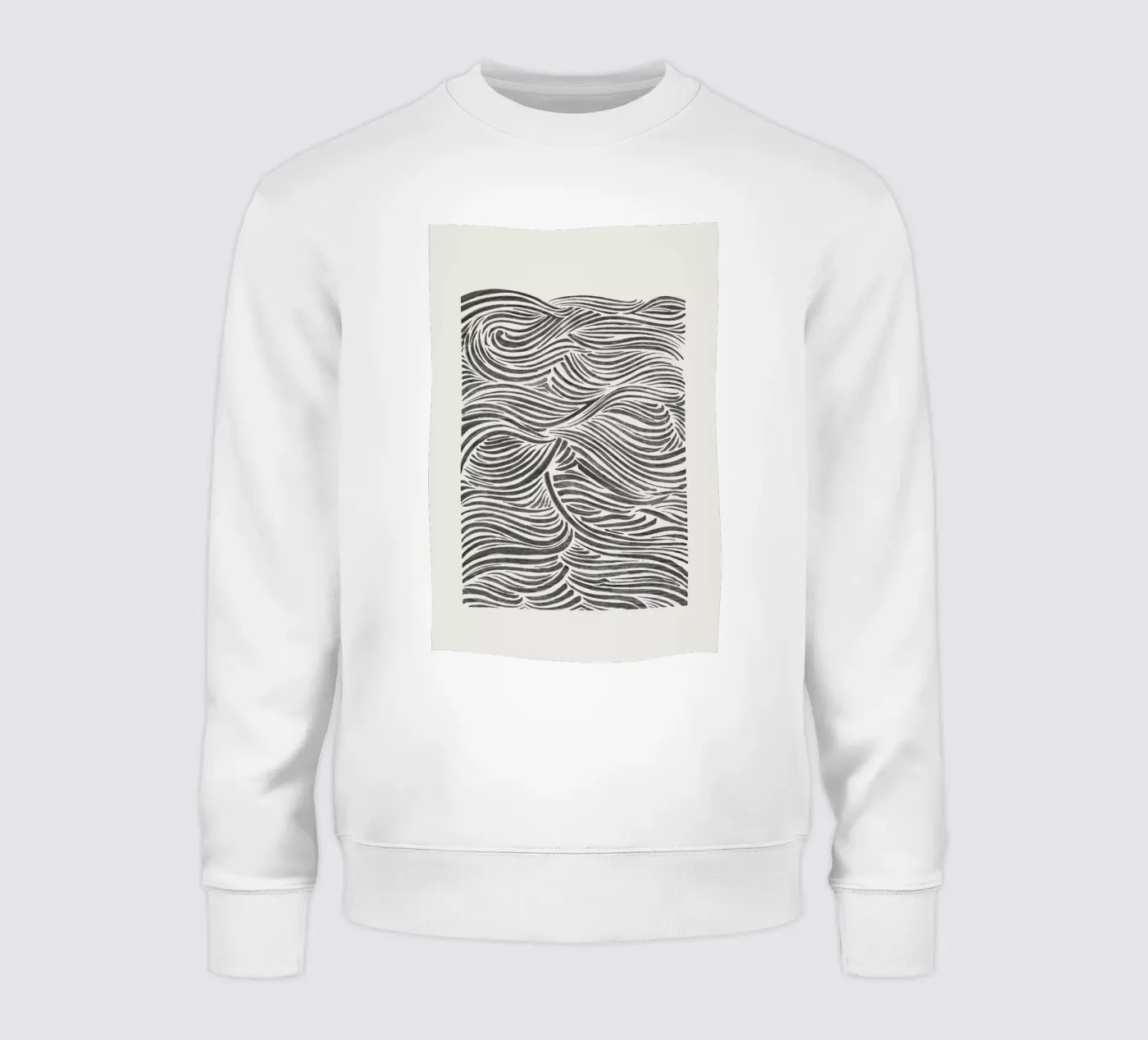 Waves sweatshirt by Pure