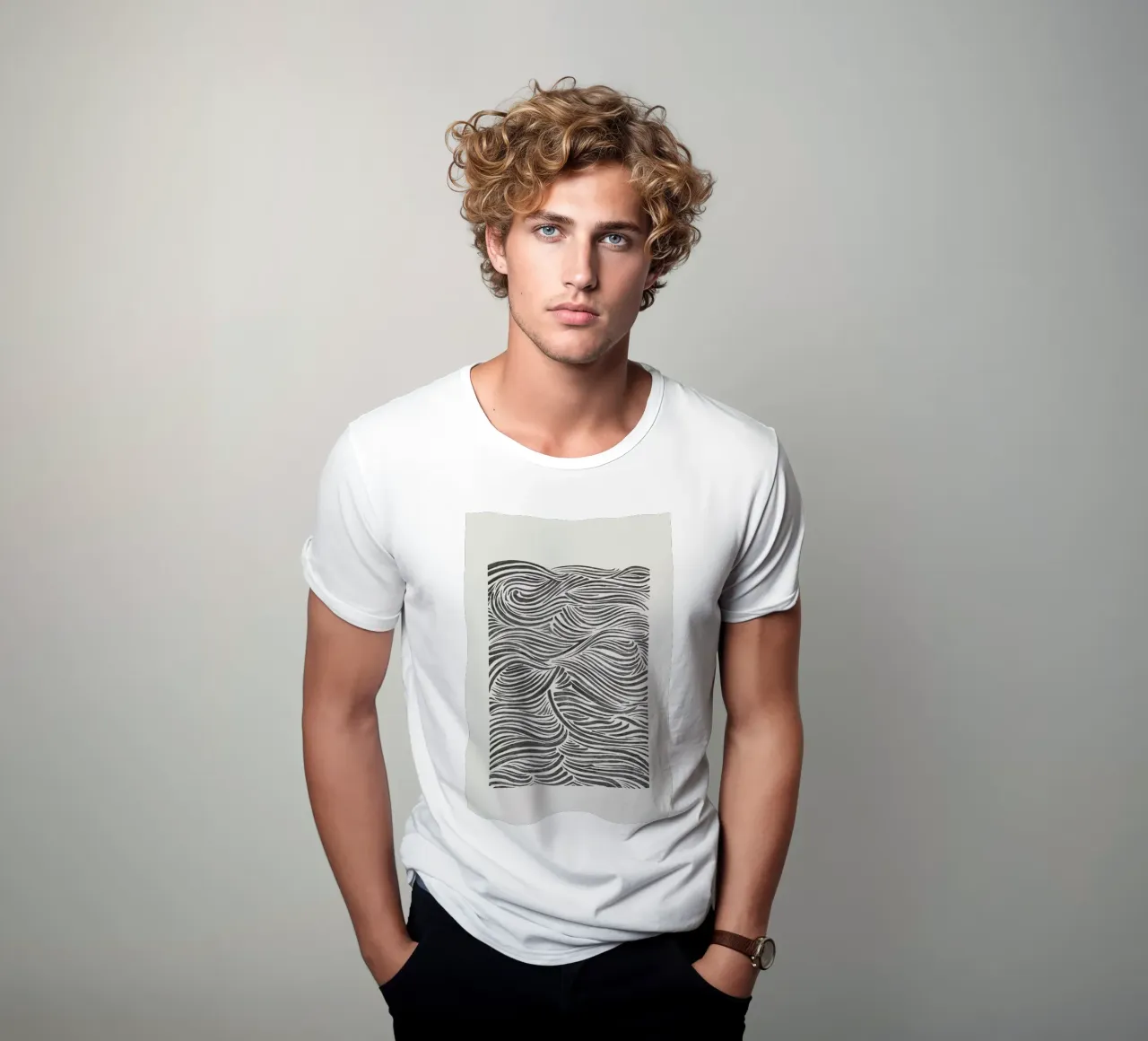 Waves t-shirt da Pure