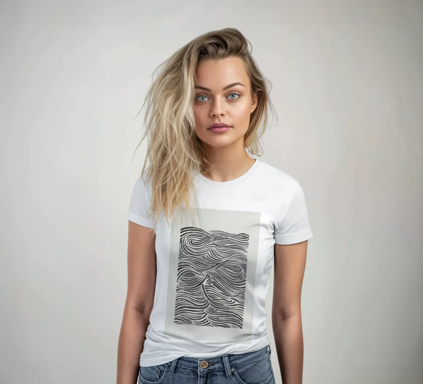 Waves t-shirt da donna da Pure