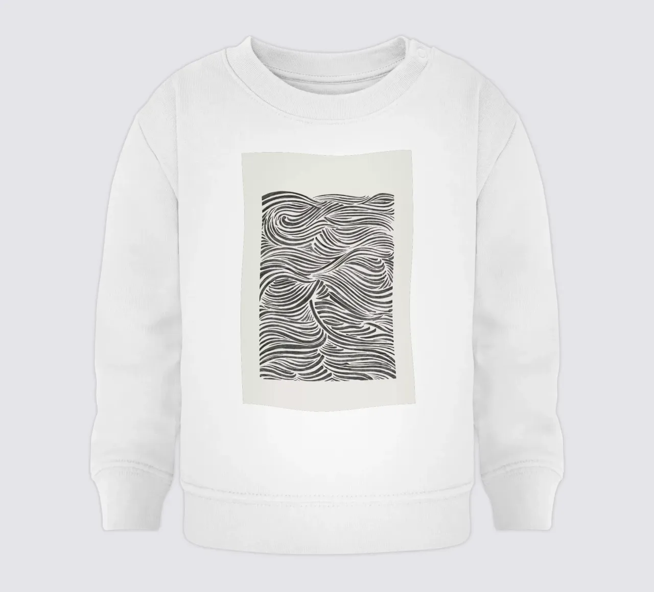 Waves felpa neonato da Pure