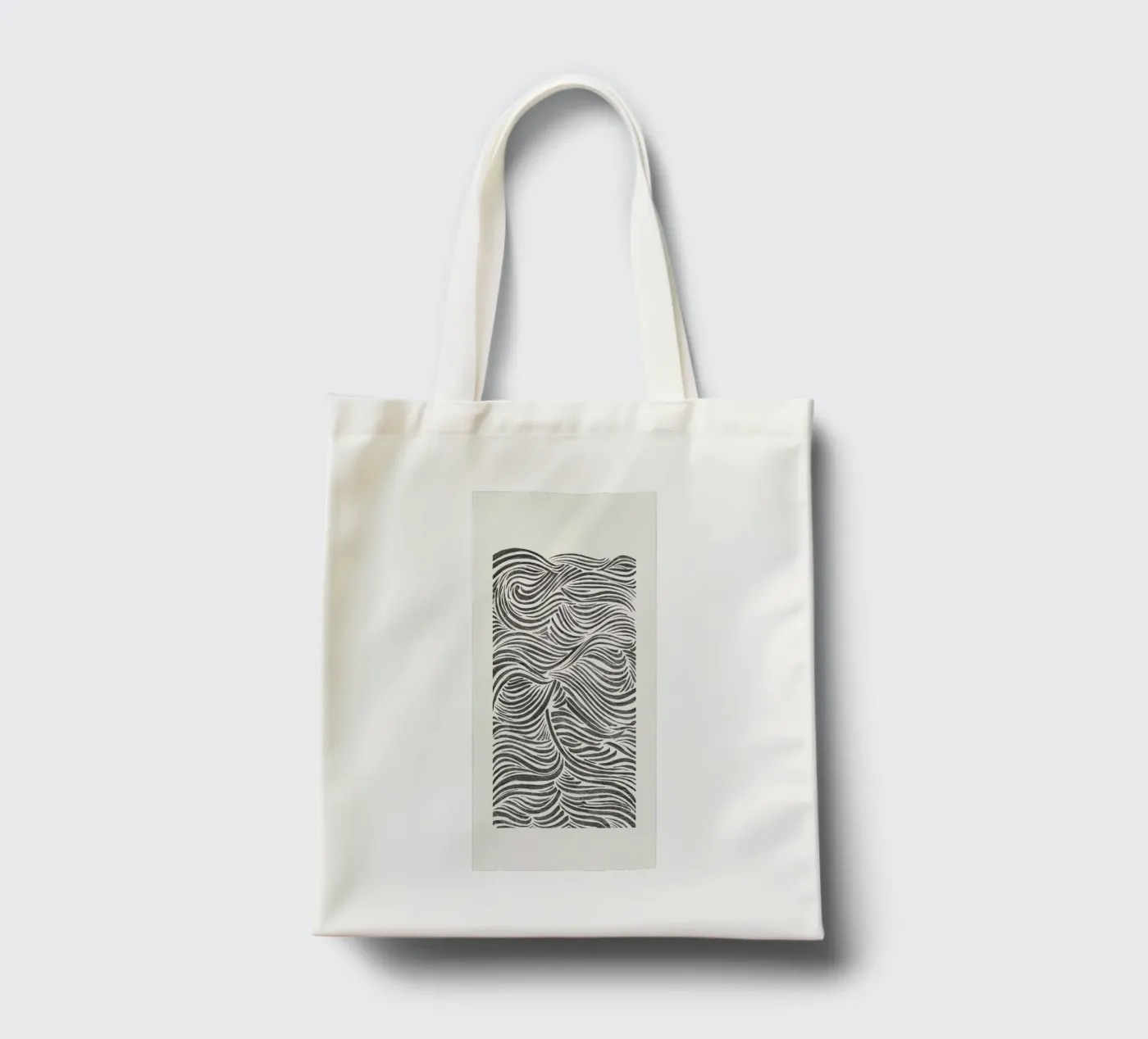Waves tote bag by Pure