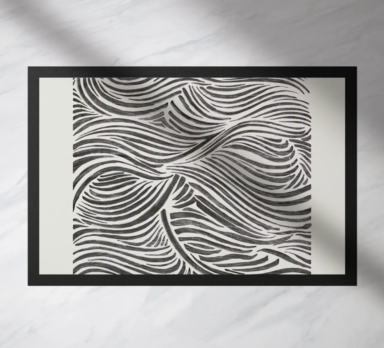 Waves doormat by Pure