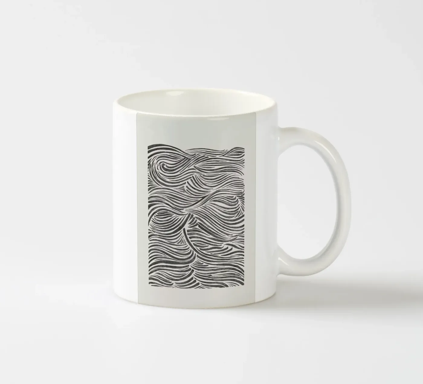 Waves mug en céramique de Pure