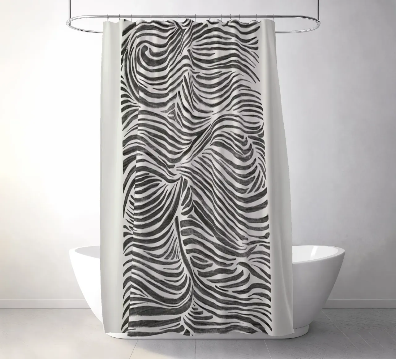 Waves Duschvorhang von Pure