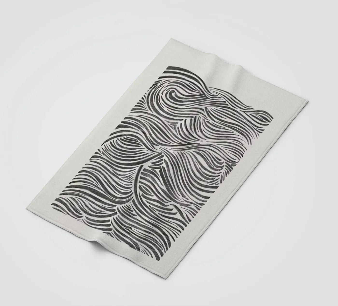 Waves plaid polaire de Pure