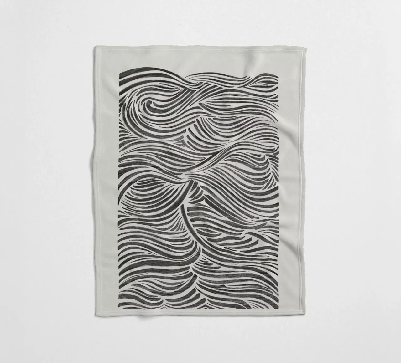 Waves fleecedeken van Pure