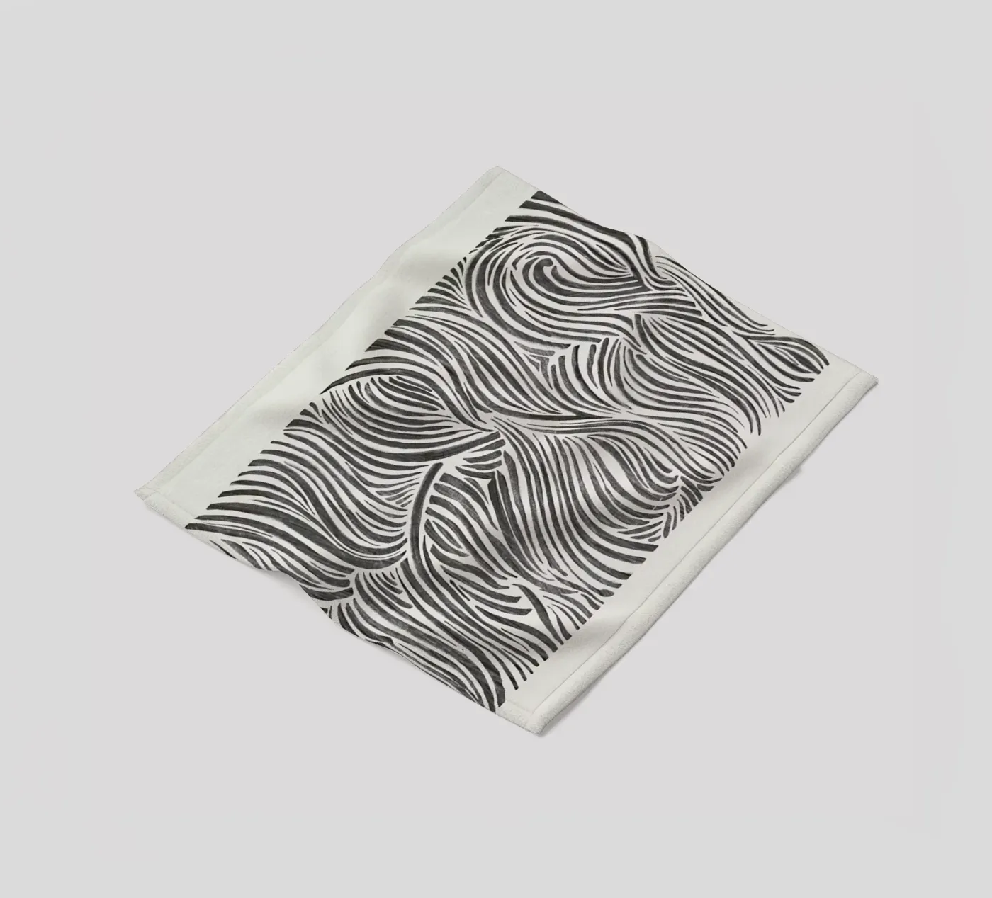 Waves plaid polaire de Pure