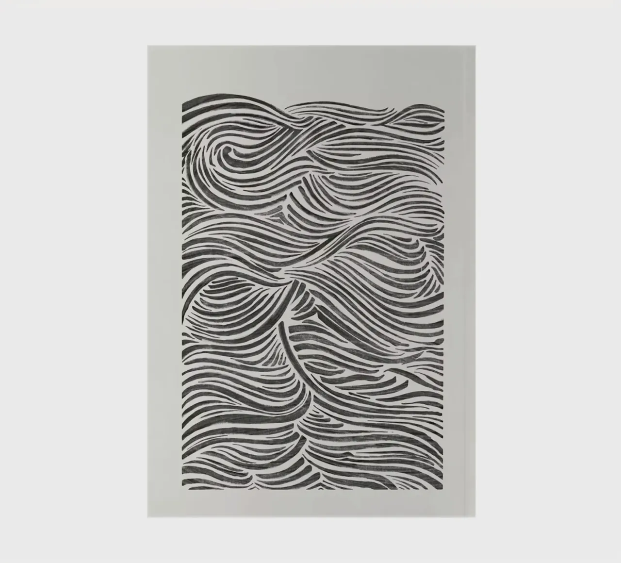 Waves notebook by Pure