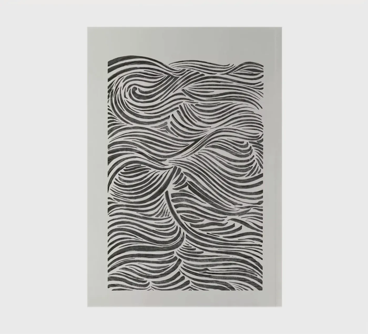 Waves notitieboek van Pure