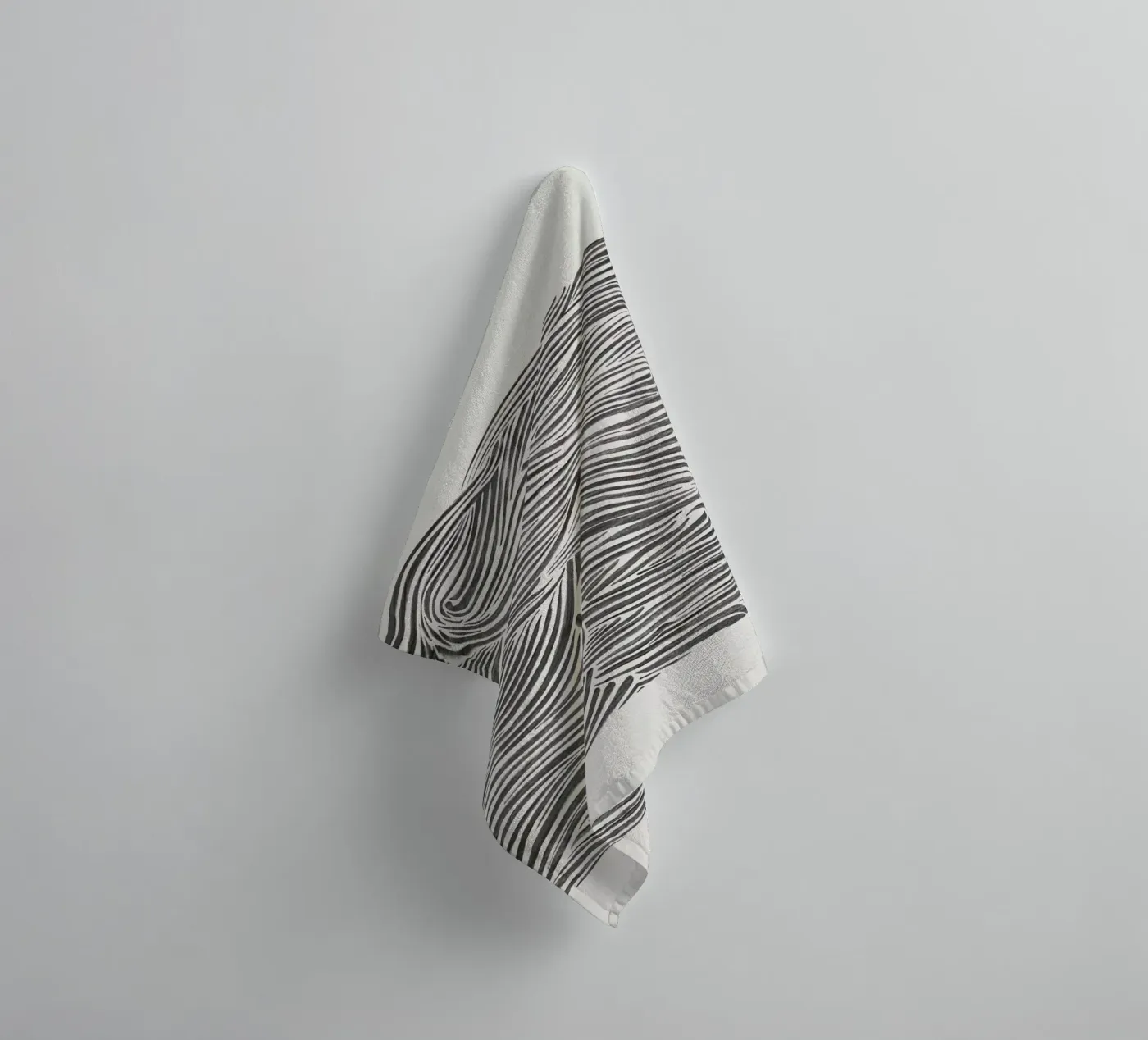 Waves towel by Pure