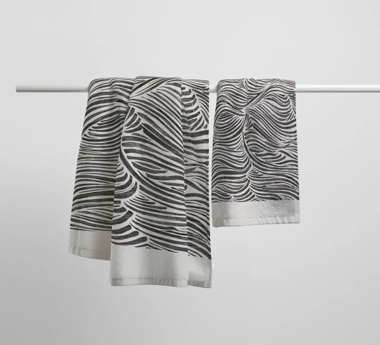 Waves asciugamano da bagno da Pure