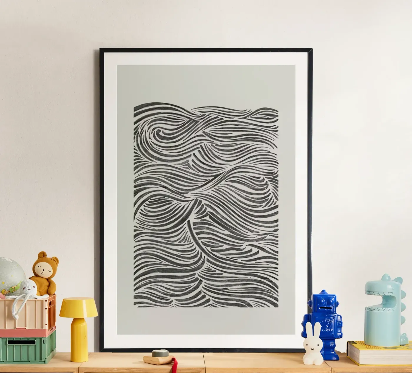Waves Poster von Pure