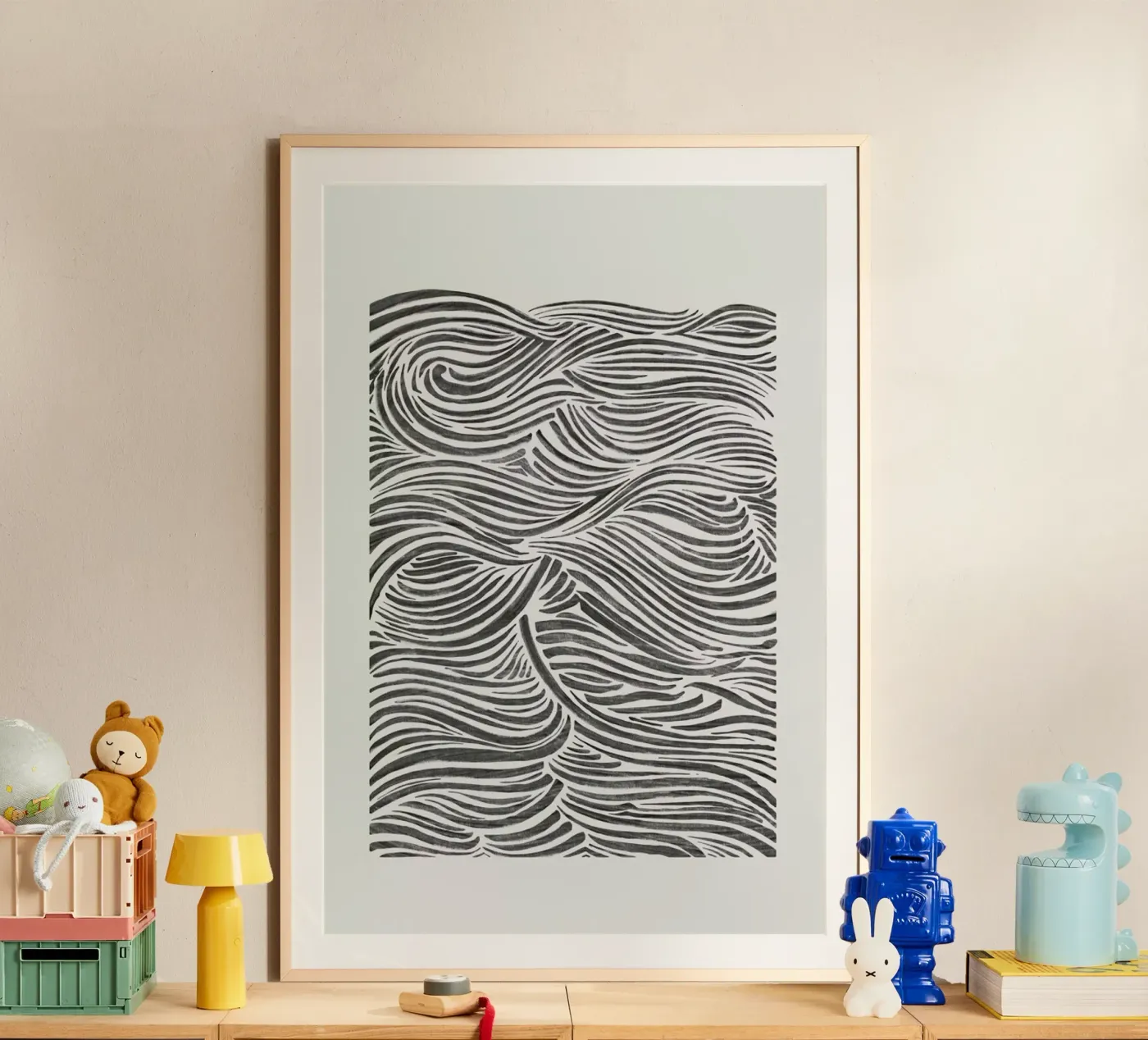 Waves Poster von Pure