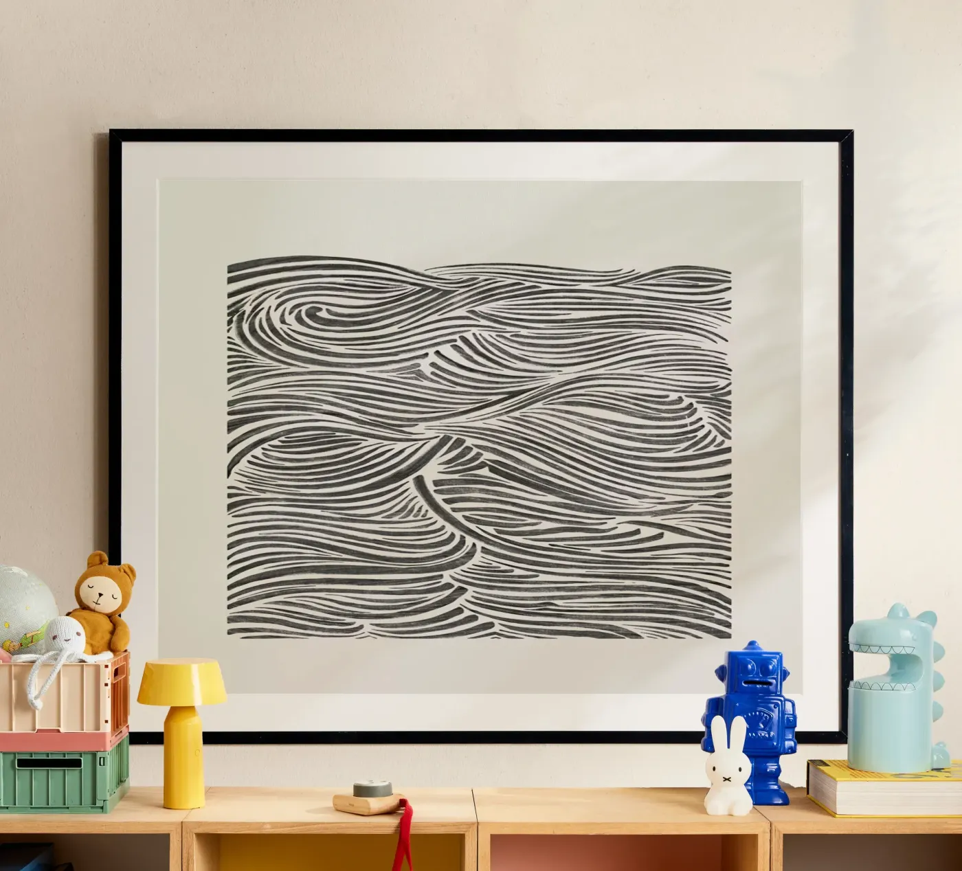 Waves Poster von Pure