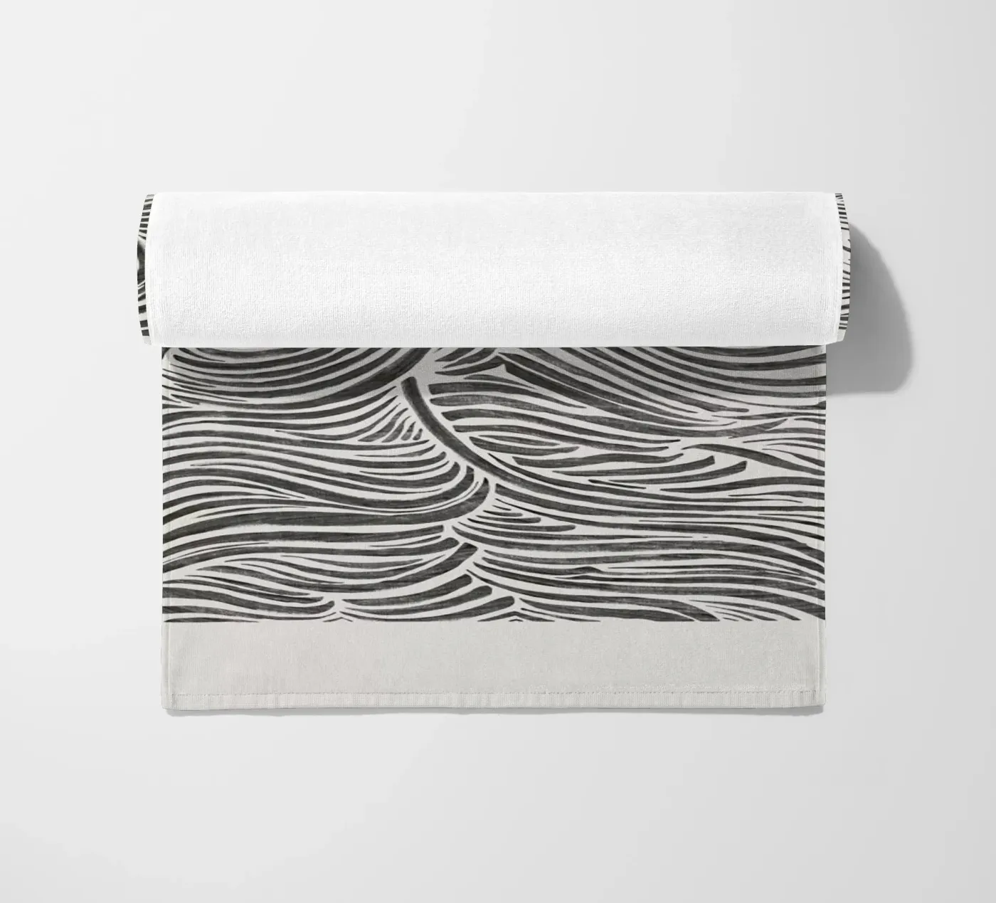 Waves serviette de plage de Pure