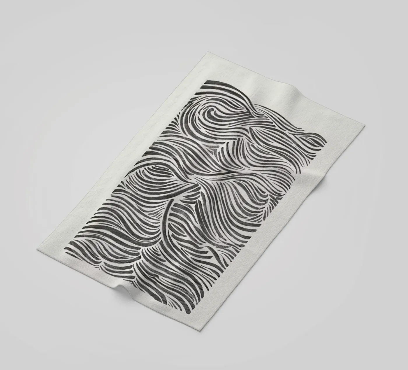 Waves serviette de plage de Pure