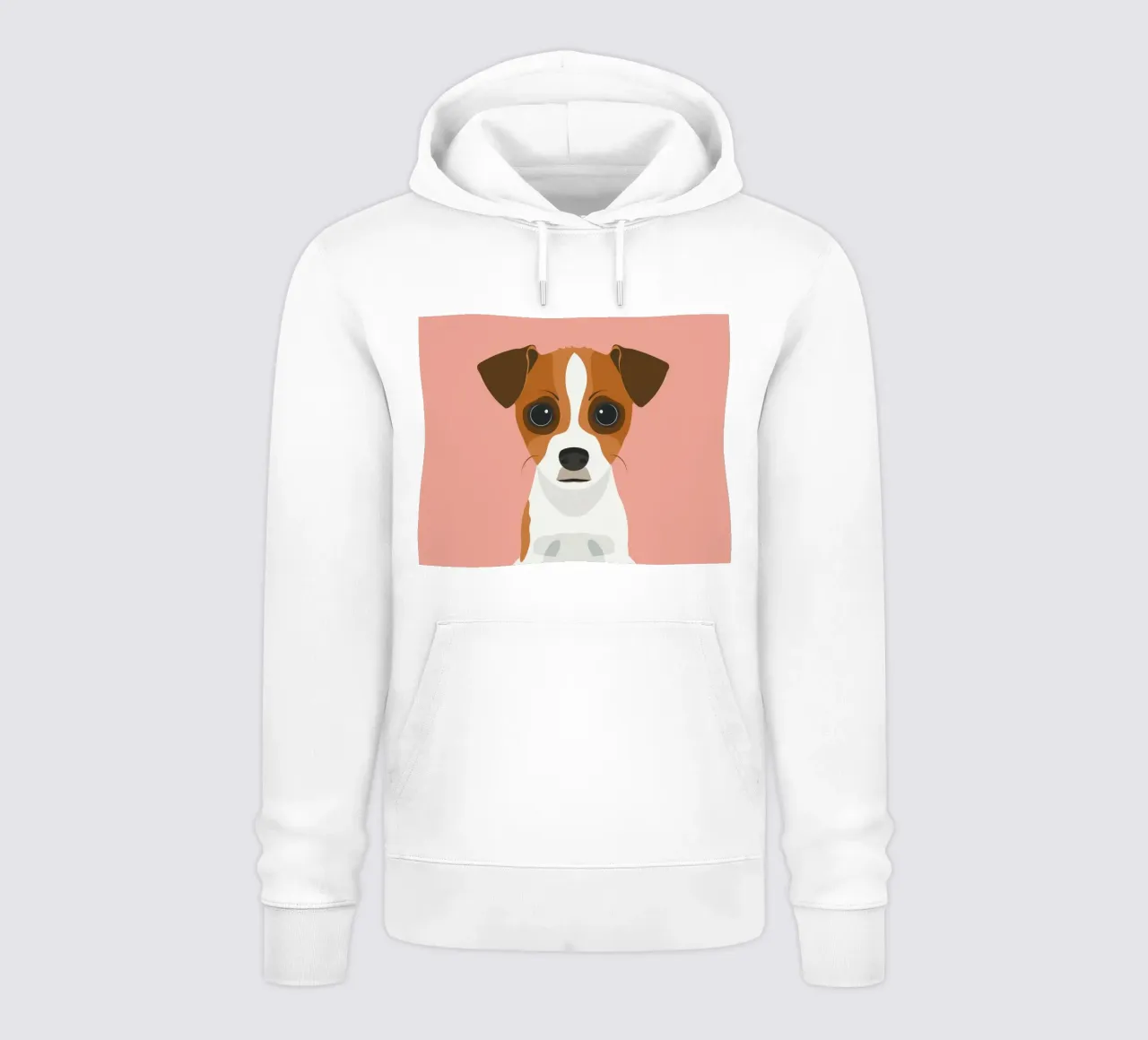 Jack Russell Joy felpa con cappuccio da DesignDoodle