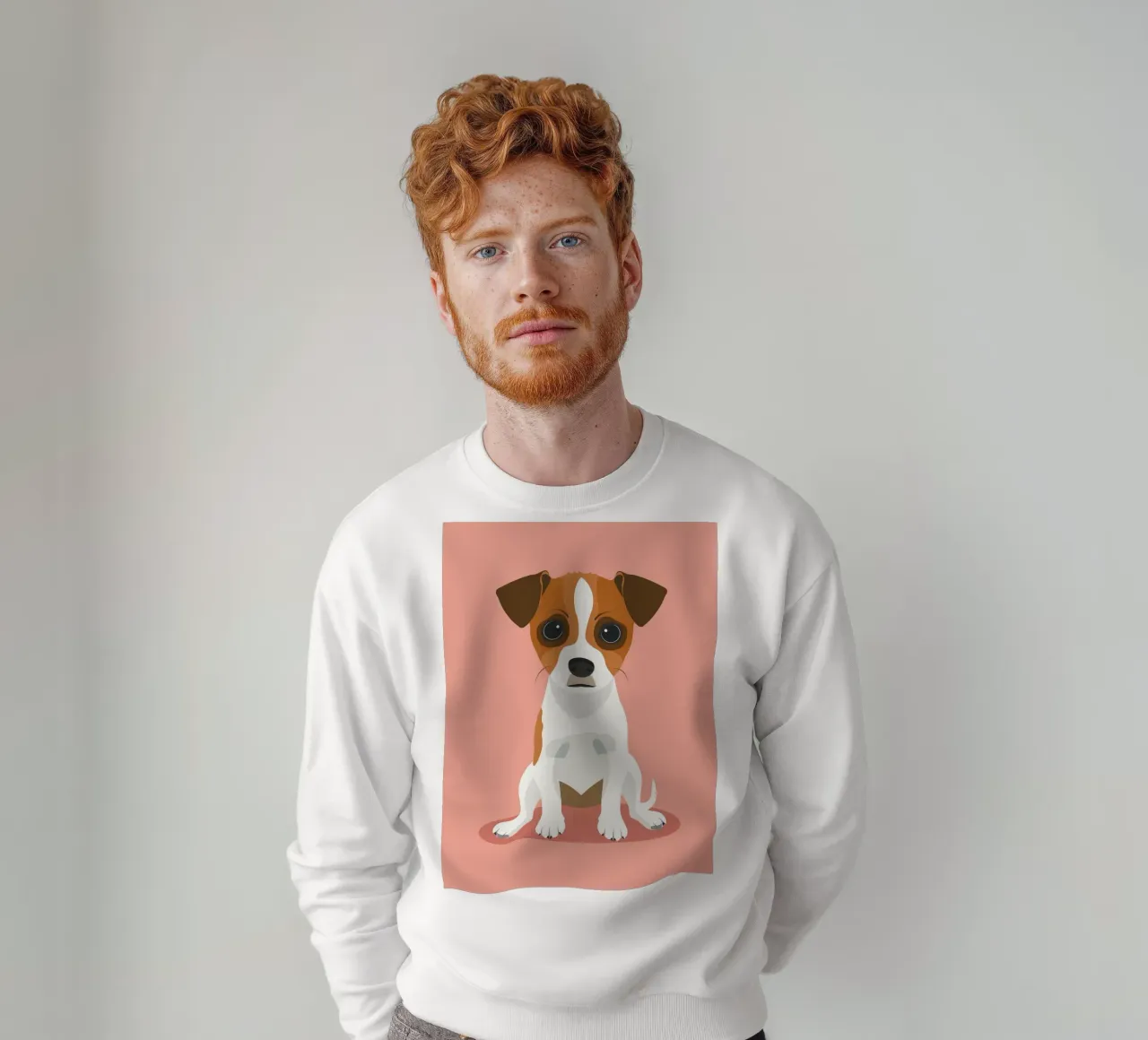 Jack Russell Joy felpa da DesignDoodle
