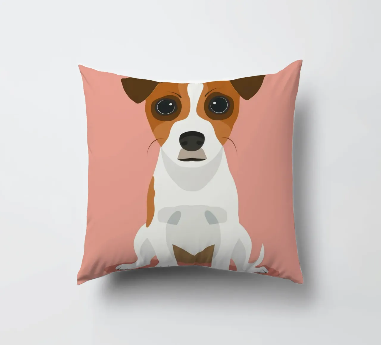 Jack Russell Joy cuscino da DesignDoodle