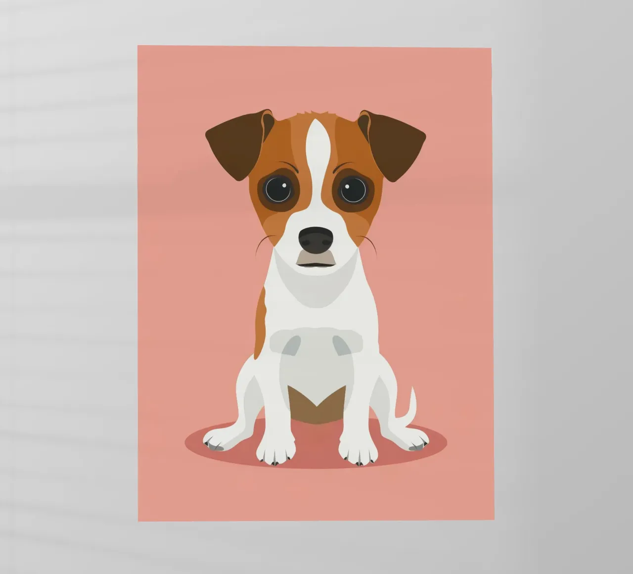 Jack Russell Joy pellicola backlit da DesignDoodle