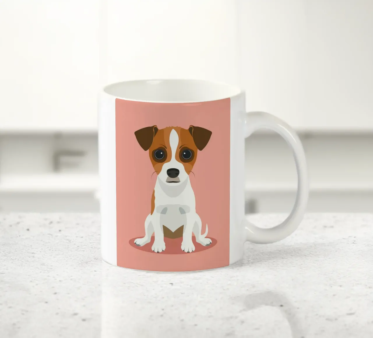 Jack Russell Joy tazza in ceramica da DesignDoodle