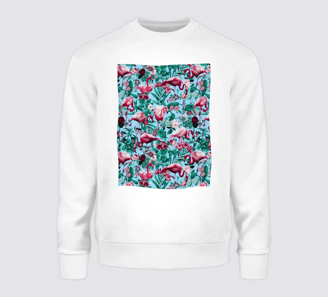 Spring Summer Floral Pattern felpa da burcukorkmazyurek