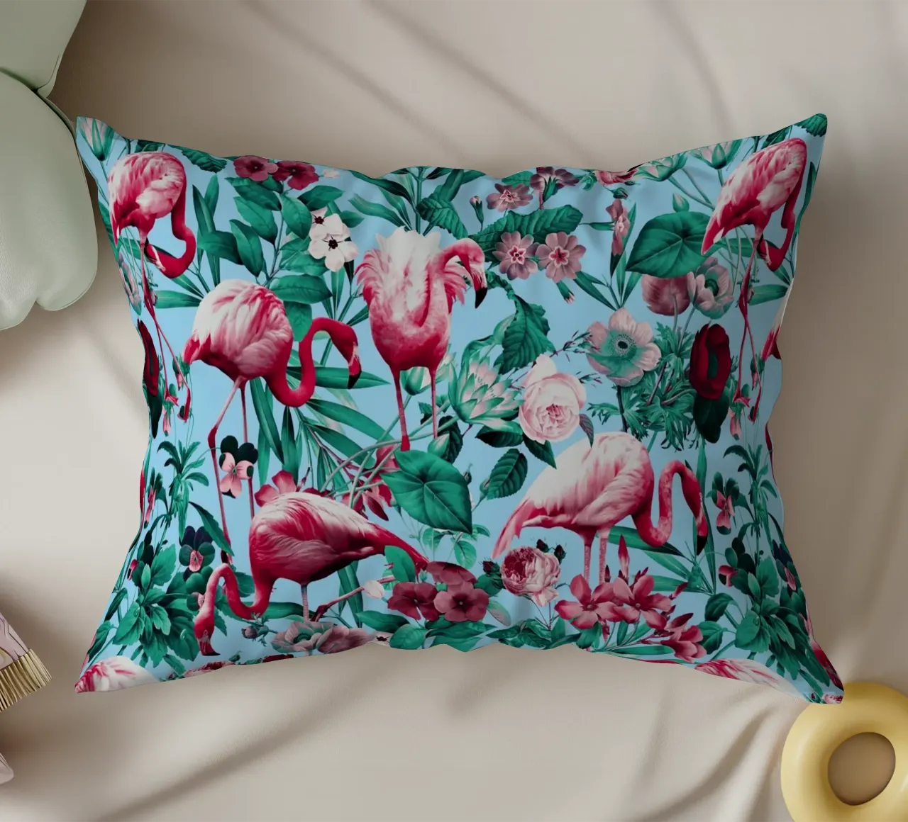 Spring Summer Floral Pattern cuscino da burcukorkmazyurek