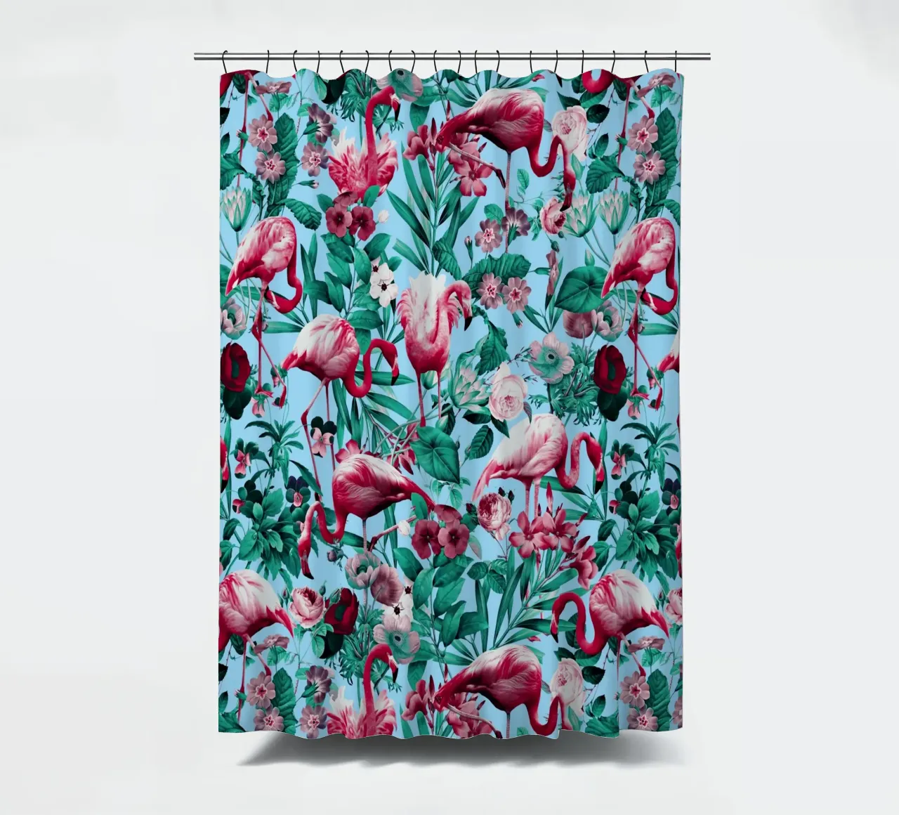 Spring Summer Floral Pattern tenda da doccia da burcukorkmazyurek