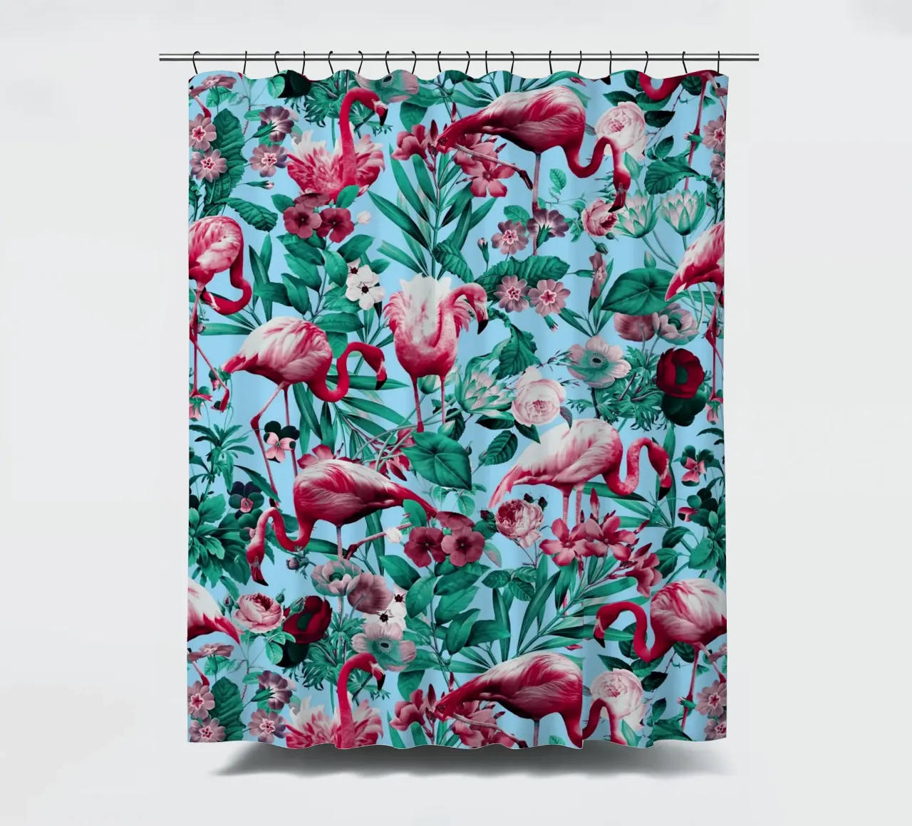 Spring Summer Floral Pattern tenda da doccia da burcukorkmazyurek