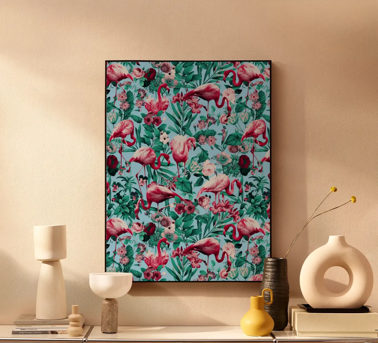 Spring Summer Floral Pattern plexiglass da burcukorkmazyurek