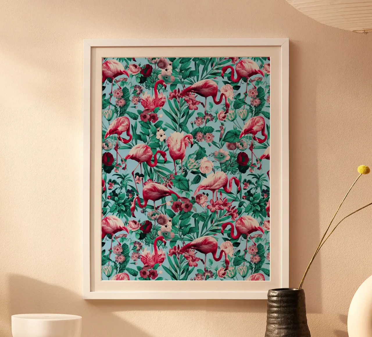 Spring Summer Floral Pattern poster da burcukorkmazyurek