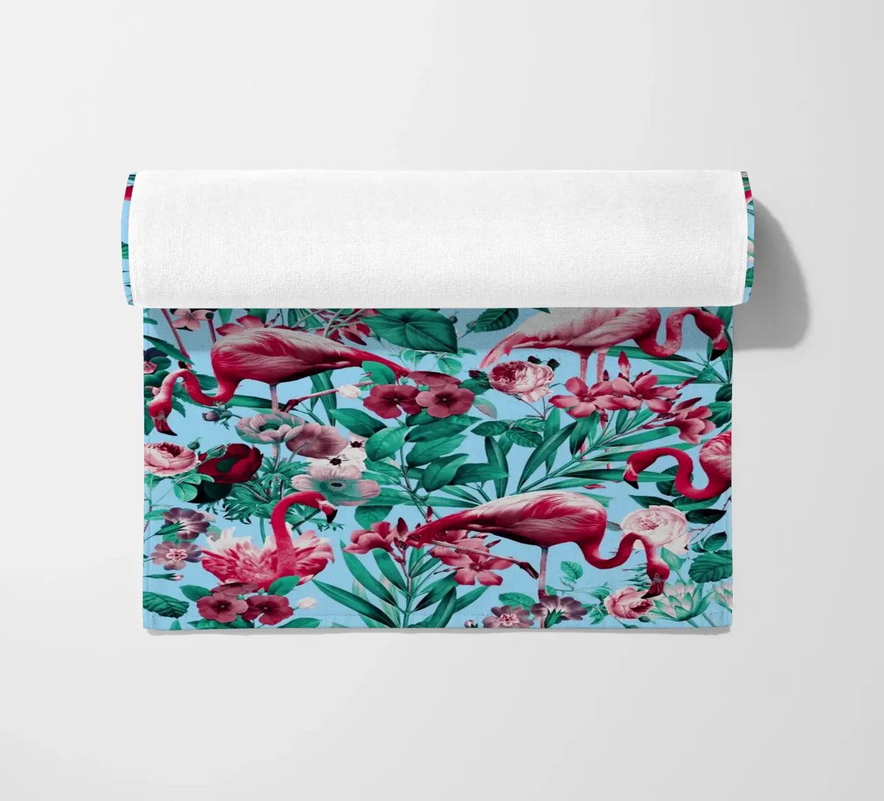 Spring Summer Floral Pattern telo mare da burcukorkmazyurek