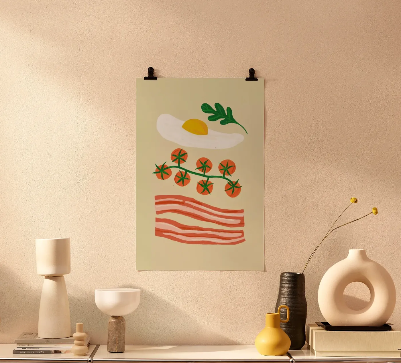 Eggcellent Breakfast poster by Studio One