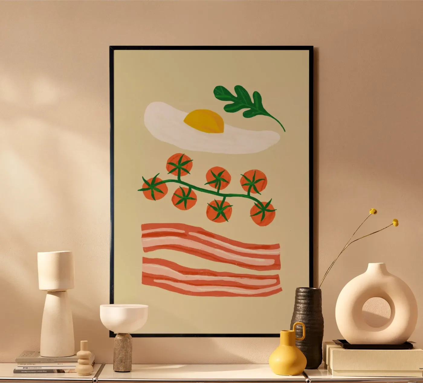 Eggcellent Breakfast poster by Studio One