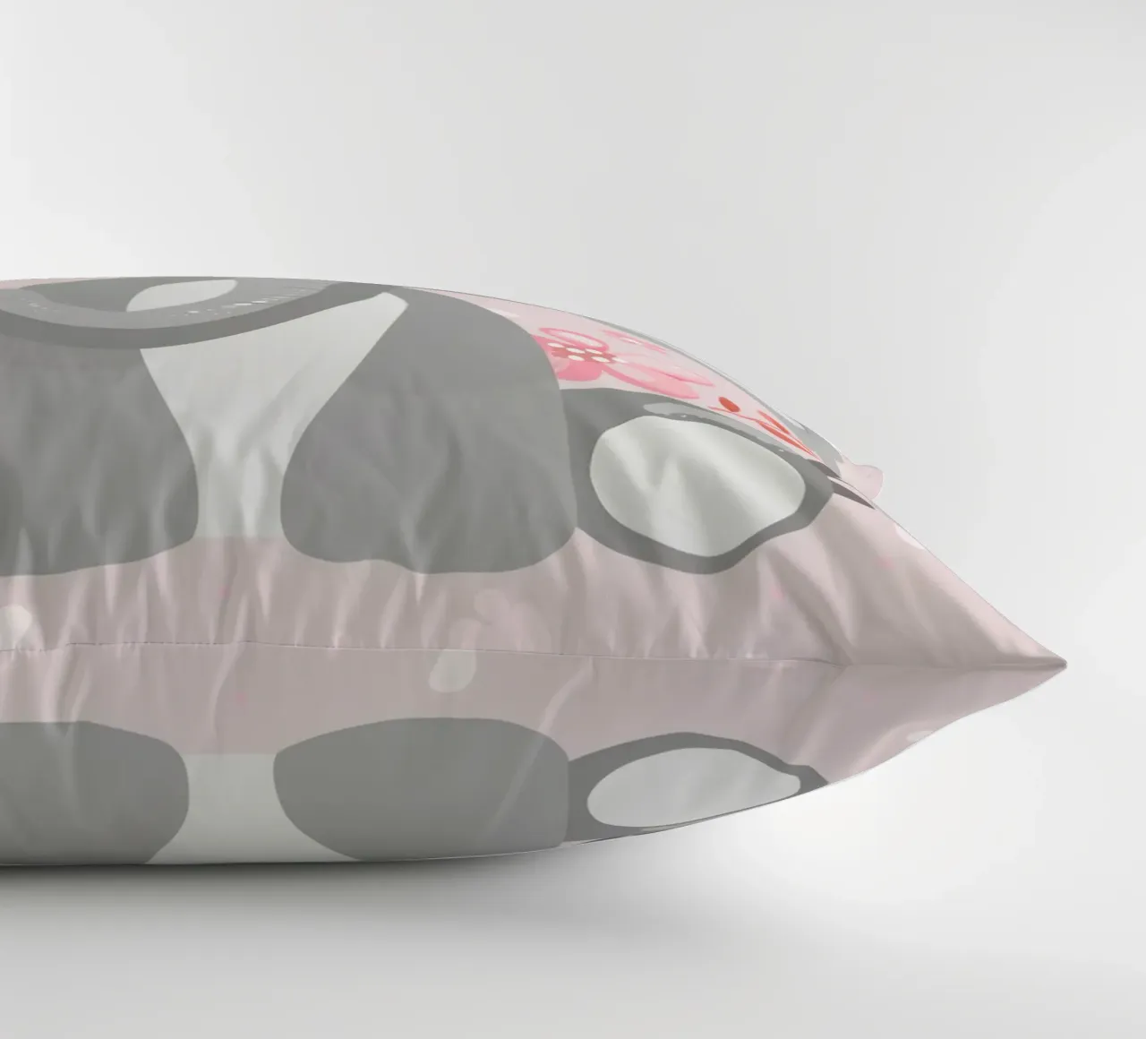 Elefante in fiore cuscino da DesignDoodle