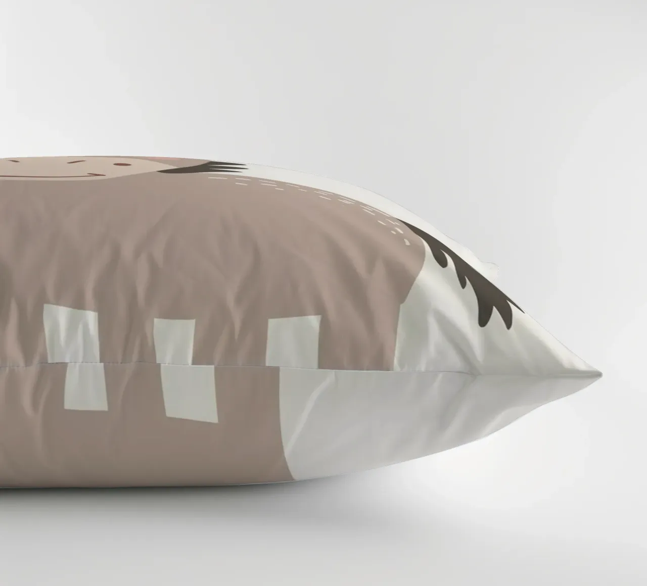 L'asino con il sorriso cuscino da DesignDoodle