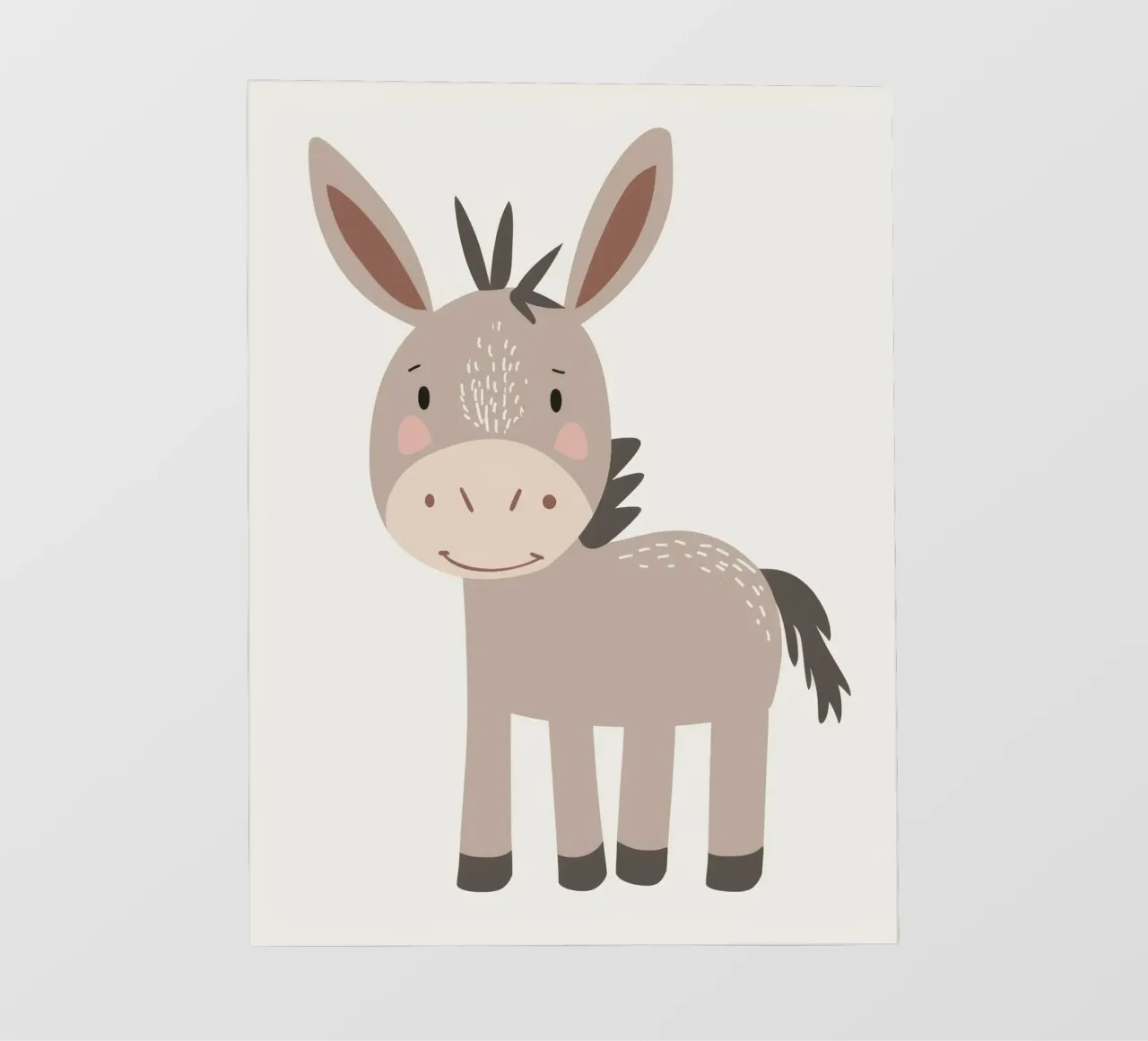Donkey with a Smile photo wallpaper by DesignDoodle