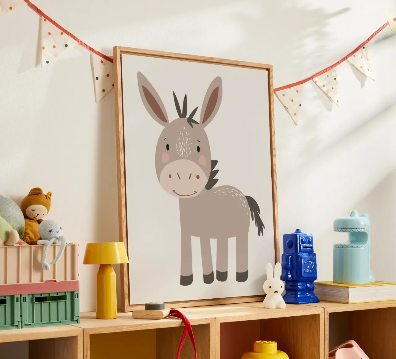 L'asino con il sorriso plexiglass da DesignDoodle