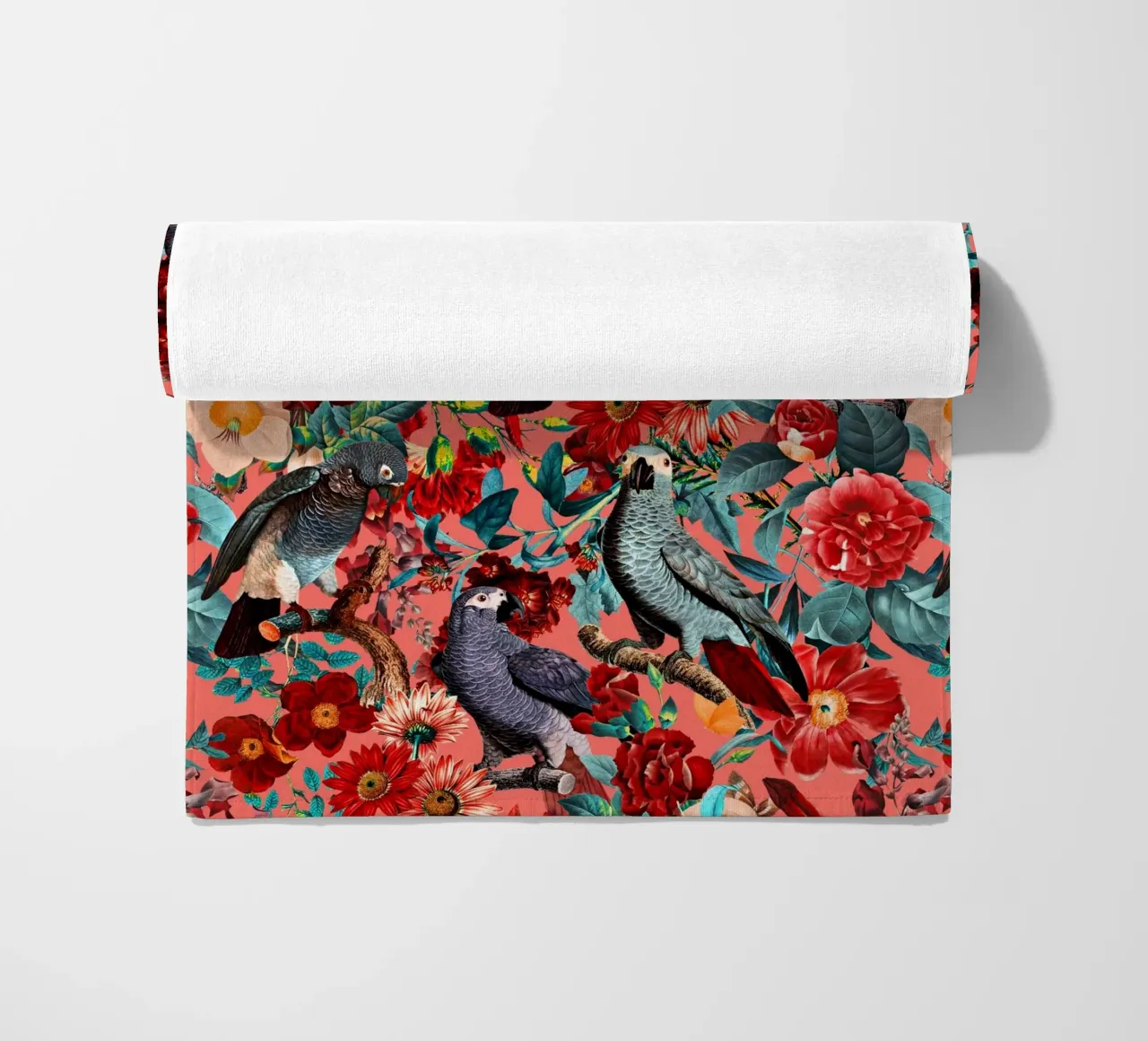 Floral And Birds XIX telo mare da burcukorkmazyurek