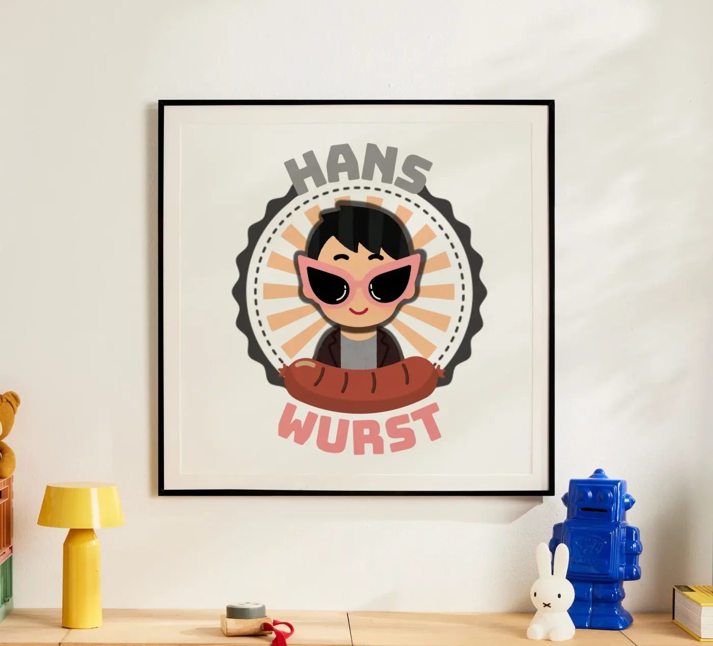hanswurst poster by fummelhummel