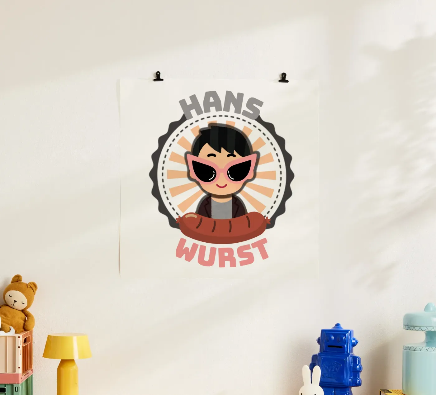 hanswurst poster by fummelhummel