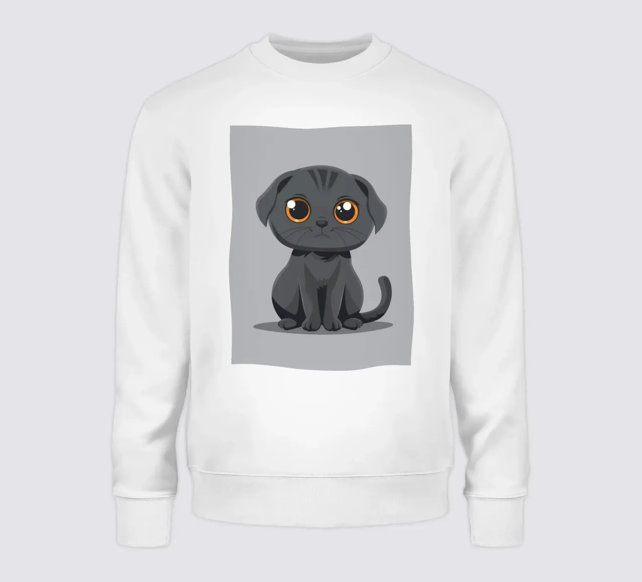 Scottish Fold Serenity felpa da DesignDoodle