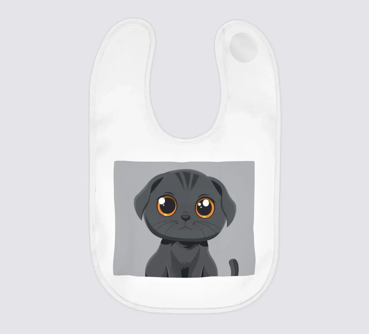 Scottish Fold Serenity bavaglino da DesignDoodle