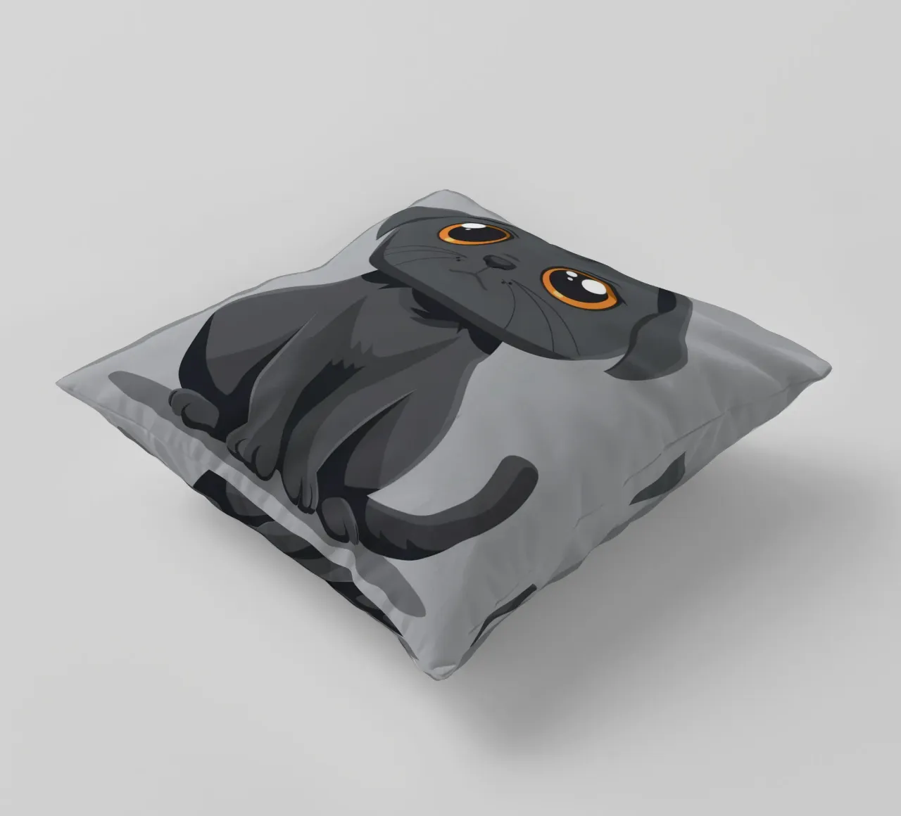Scottish Fold Serenity cuscino da DesignDoodle