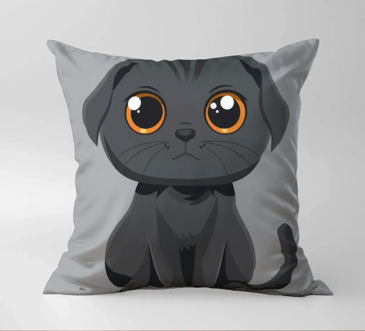 Scottish Fold Serenity cuscino da DesignDoodle