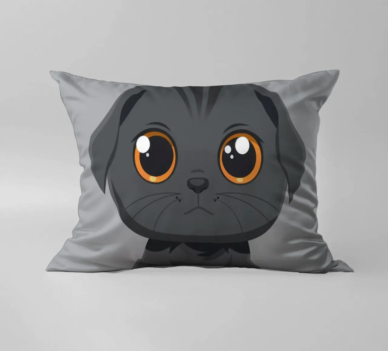 Scottish Fold Serenity cuscino da DesignDoodle