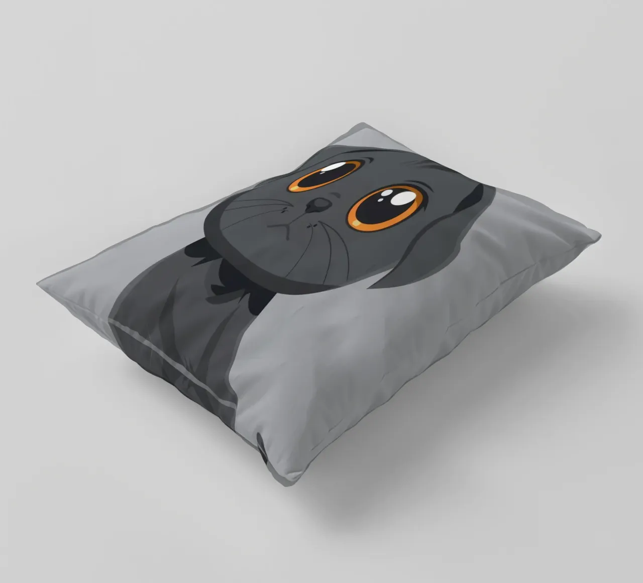 Scottish Fold Serenity cuscino da DesignDoodle