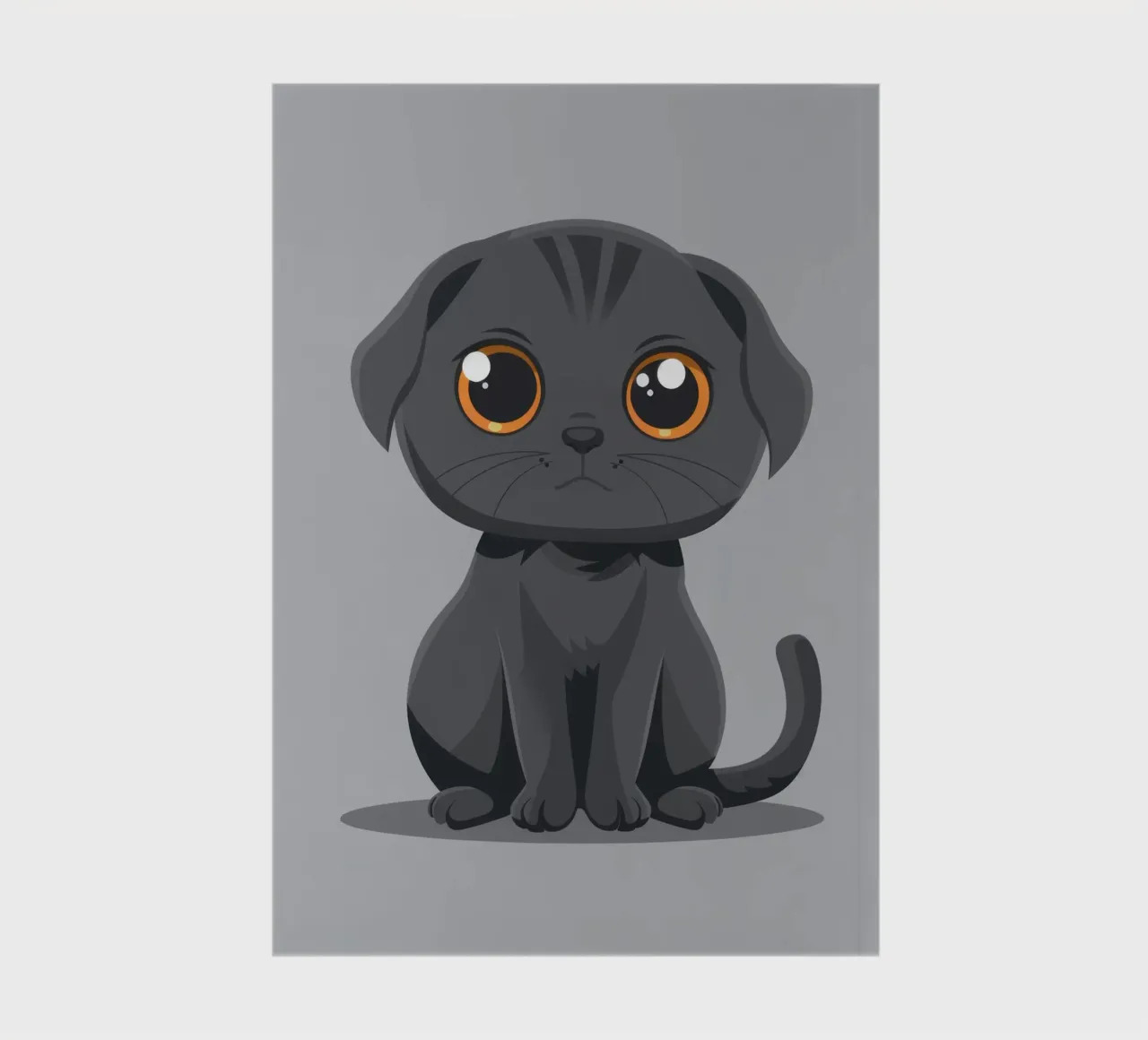 Scottish Fold Serenity diario da DesignDoodle