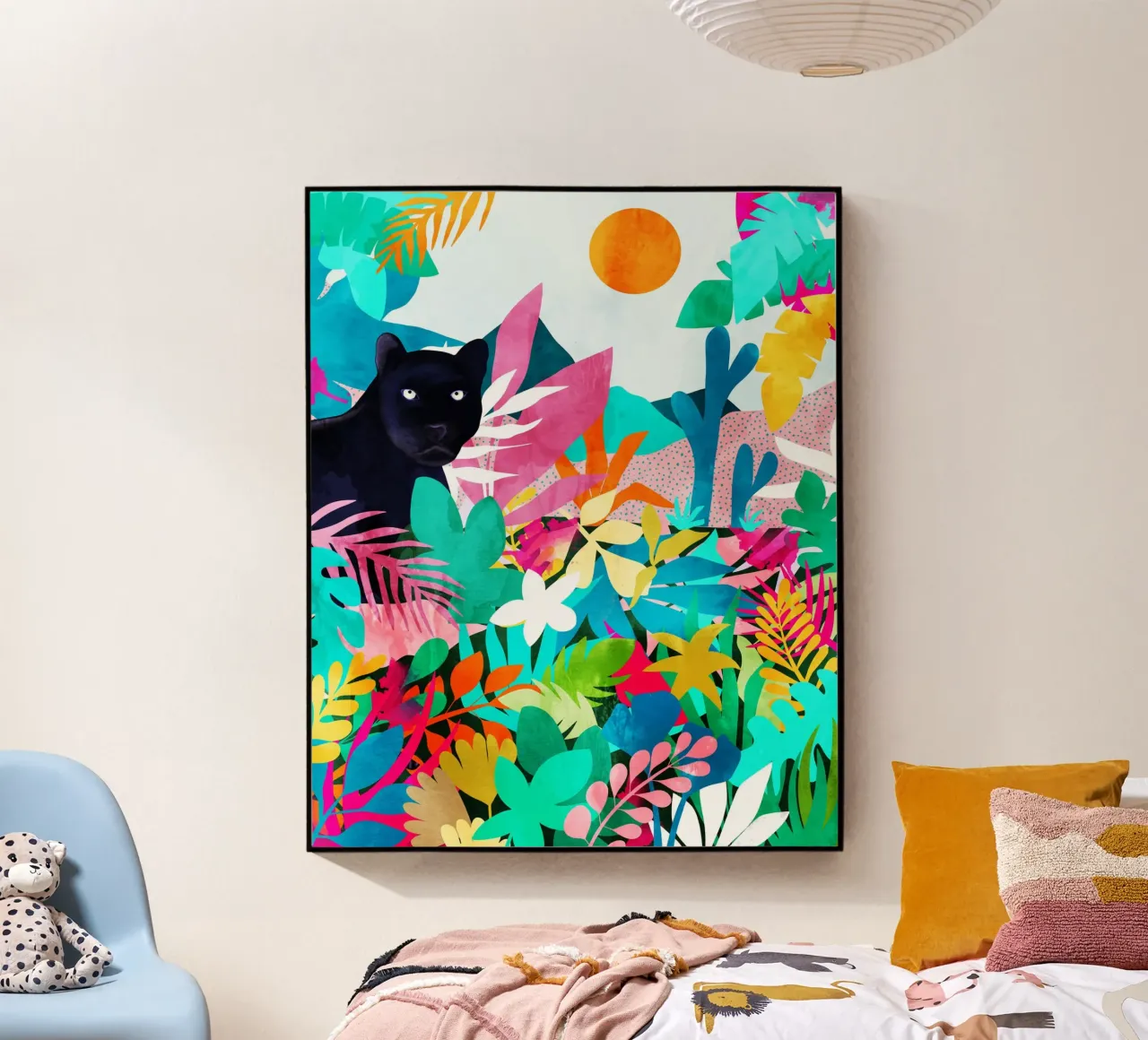 La Pantera Nera plexiglass da 83oranges.com